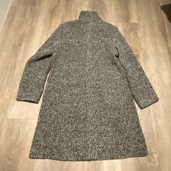 Old Navy Long Zip High Collar Coat | Size S - Picture 3 of 10